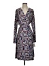 Doncaster Collection Print Blue Casual Dress Size XXS (estimated) - photo 1