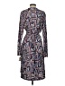 Doncaster Collection Print Blue Casual Dress Size XXS (estimated) - photo 2