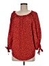 Derek Lam Collective Red 3/4 Sleeve Blouse Size EU (IT) 42 / US 6 - photo 1