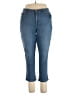 Style&Co Chevron-herringbone Blue Jeans Size 18 - photo 1