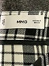 MNG Plaid Gray Casual Skirt Size S - photo 4