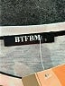 BTFBM Stripes Black Casual Dress Size S - photo 7