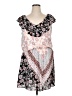Takara 100% Polyester Paisley Gray Casual Dress Size XL - photo 1