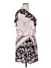 Takara 100% Polyester Paisley Gray Casual Dress Size XL - photo 4