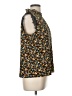 Shein 100% Polyester Yellow Sleeveless Blouse Size L - photo 4