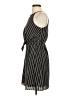 Soprano 100% Polyester Stripes Black Casual Dress Size XS - photo 5