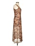 Louna Animal Print Brown Cocktail Dress Size XXS (estimated) - photo 4