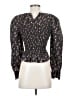 Rails Black Long Sleeve Blouse Size S - photo 2