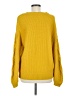 Unbranded 100% Acrylic Yellow Pullover Sweater Size M - photo 2