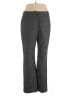 Le Suit 100% Polyester Tweed Gray Dress Pants Size 14 - photo 1
