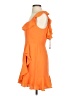BCBGMAXAZRIA 100% Polyester Orange Cocktail Dress Size 4 - photo 5
