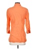 Assorted Brands Orange 3/4 Sleeve Button-Down Shirt Size XS - photo 2