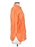 Assorted Brands Orange 3/4 Sleeve Button-Down Shirt Size XS - photo 4