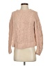 Hippie Rose Pink Pullover Sweater Size S - photo 1
