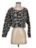 KensieGirl Animal Print Gray Pullover Sweater Size S - photo 1