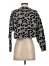 KensieGirl Animal Print Gray Pullover Sweater Size S - photo 2