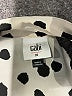 CAbi 100% Polyester Animal Print Ivory Sleeveless Blouse Size M - photo 7