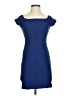 Unbranded Chevron-herringbone Blue Cocktail Dress Size S (estimated) - photo 1
