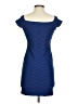 Unbranded Chevron-herringbone Blue Cocktail Dress Size S (estimated) - photo 2
