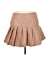 Love J 100% Polyester Tweed Tan Casual Skirt Size M - photo 1