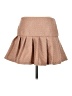 Love J 100% Polyester Tweed Tan Casual Skirt Size M - photo 2