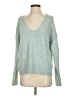 JAQUELINE de YONG Teal Pullover Sweater Size S - photo 1