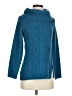 Cleo 100% Acrylic Teal Turtleneck Sweater Size XS - photo 1