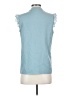 Target 100% Polyester Blue Sleeveless Blouse Size S - photo 2