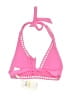 Becca Hearts Pink Swimsuit Top Size S - photo 2