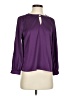 Talbots Purple Long Sleeve Blouse Size P (petite) - photo 1