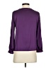 Talbots Purple Long Sleeve Blouse Size P (petite) - photo 2