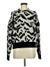 Ulla Johnson Animal Print Black Wool Pullover Sweater Size L - photo 1
