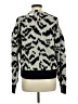 Ulla Johnson Animal Print Black Wool Pullover Sweater Size L - photo 2