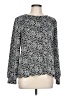 Elle Animal Print Black Pullover Sweater Size L - photo 1