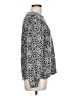 Elle Animal Print Black Pullover Sweater Size L - photo 4