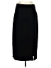 Sergio Hudson Solid Black Formal Skirt Size L - photo 1