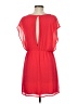Buttons Solid Red Pink Casual Dress One size - photo 2