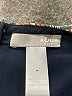 Aqua Print Brown Cocktail Dress Size M - photo 7