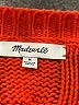 Madewell Orange Pullover Sweater Size M - photo 7