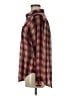 ABS Allen Schwartz 100% Polyester Plaid Red Long Sleeve Blouse Size M - photo 5