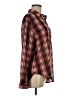 ABS Allen Schwartz 100% Polyester Plaid Red Long Sleeve Blouse Size M - photo 4