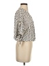 MICHAEL Michael Kors Polka Dots Ivory 3/4 Sleeve Blouse Size S - photo 4
