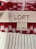 Ann Taylor LOFT Chevron-herringbone Red Pullover Sweater Size M - photo 10