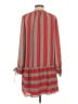 Ann Taylor LOFT 100% Polyester Stripes Red Casual Dress Size S - photo 2