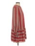 Ann Taylor LOFT 100% Polyester Stripes Red Casual Dress Size S - photo 4