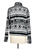 No Boundaries 100% Recycled Polyester Print Black Pullover Sweater Size L - photo 2