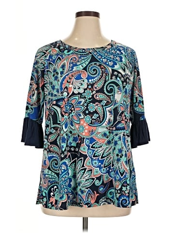 Perfectly Priscilla 3/4 Sleeve T-Shirt (view 1)