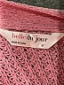 Belle Du Jour 100% Polyester Pink Cardigan Size M - photo 7