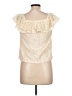 Discreet Ivory Sleeveless Blouse Size L - photo 2