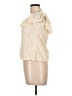 Discreet Ivory Sleeveless Blouse Size L - photo 5